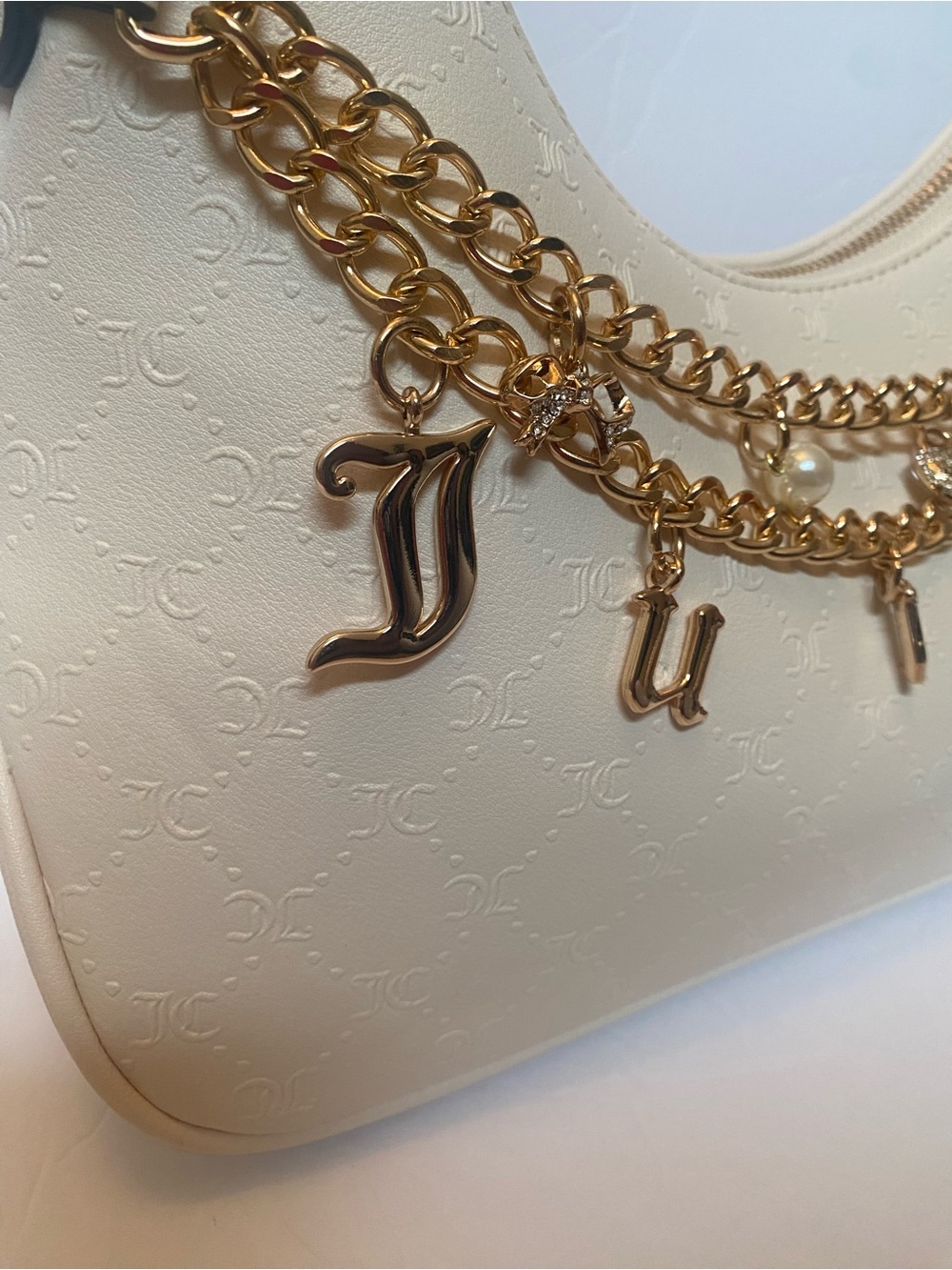 Juicy Couture Hobo Bag with Chain Accent - NWT - Picture 4 of 14